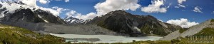Nový Zéland, Mt Cook panorama